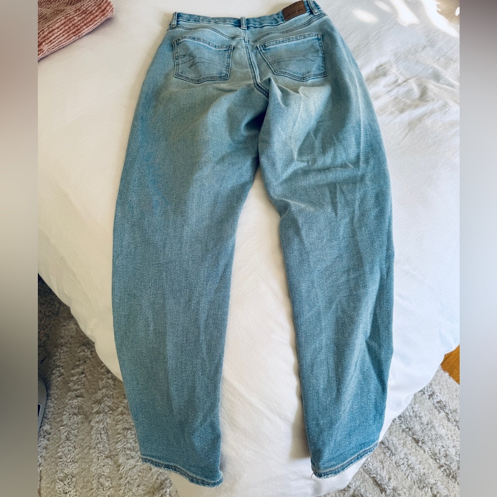 American Eagle Light Blue Jeans Size 4S - Picture 4 of 7